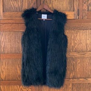 Halston Heritage Faux Fur Gillette